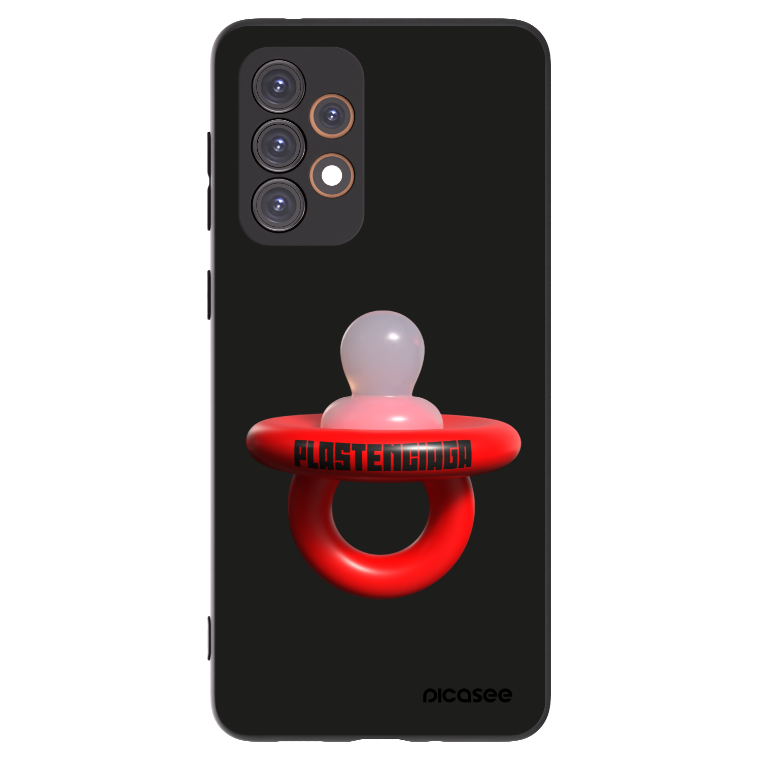 Picasee Samsung Galaxy A33 5G A336 Hülle - Schwarzes Silikon - Le Dudel