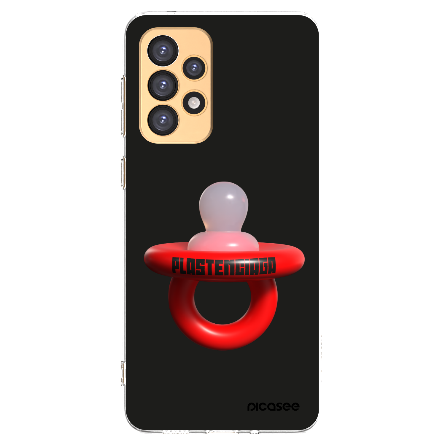 Picasee Samsung Galaxy A33 5G A336 Hülle - Transparentes Silikon - Le Dudel