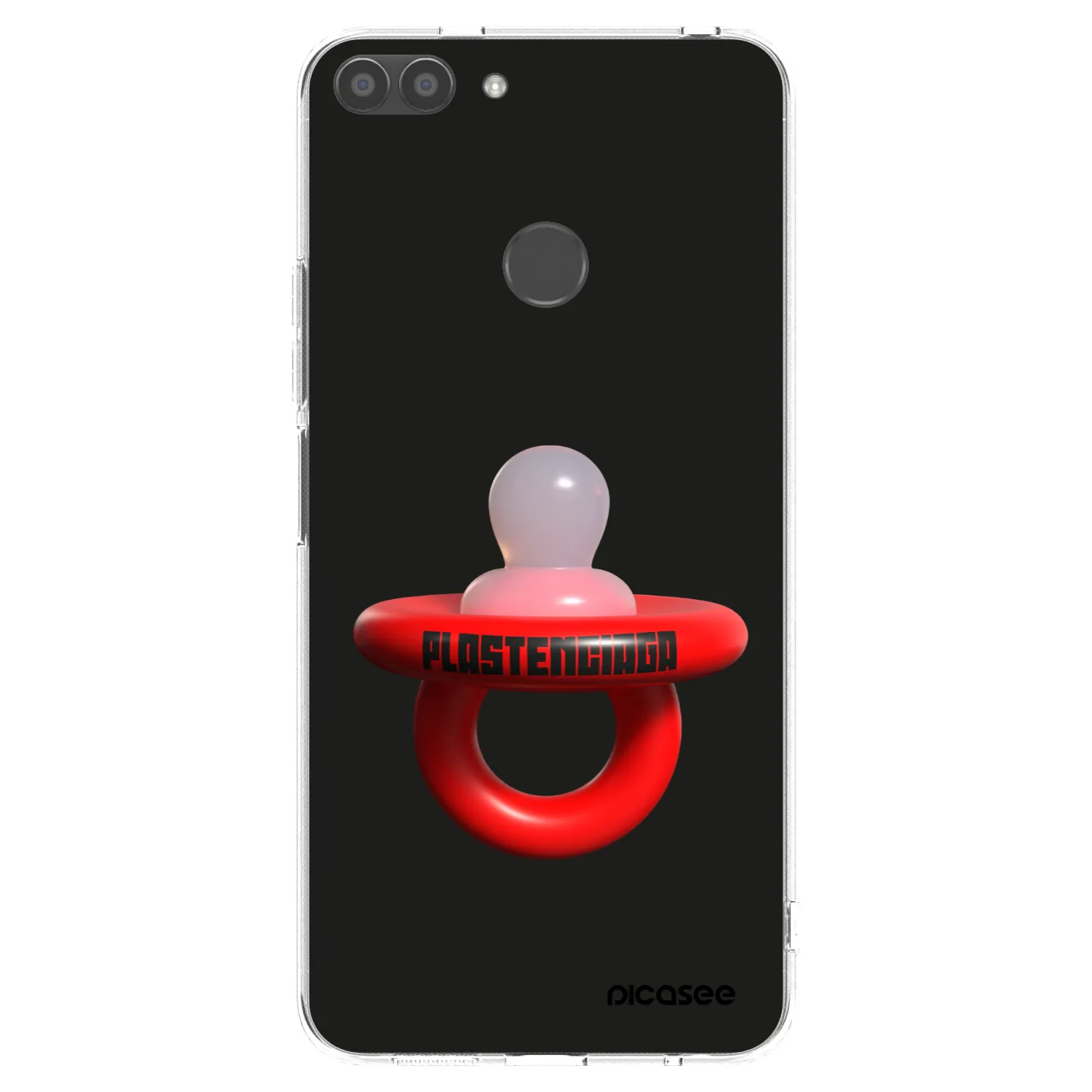 Picasee Huawei P Smart Hülle - Transparentes Silikon - Le Dudel