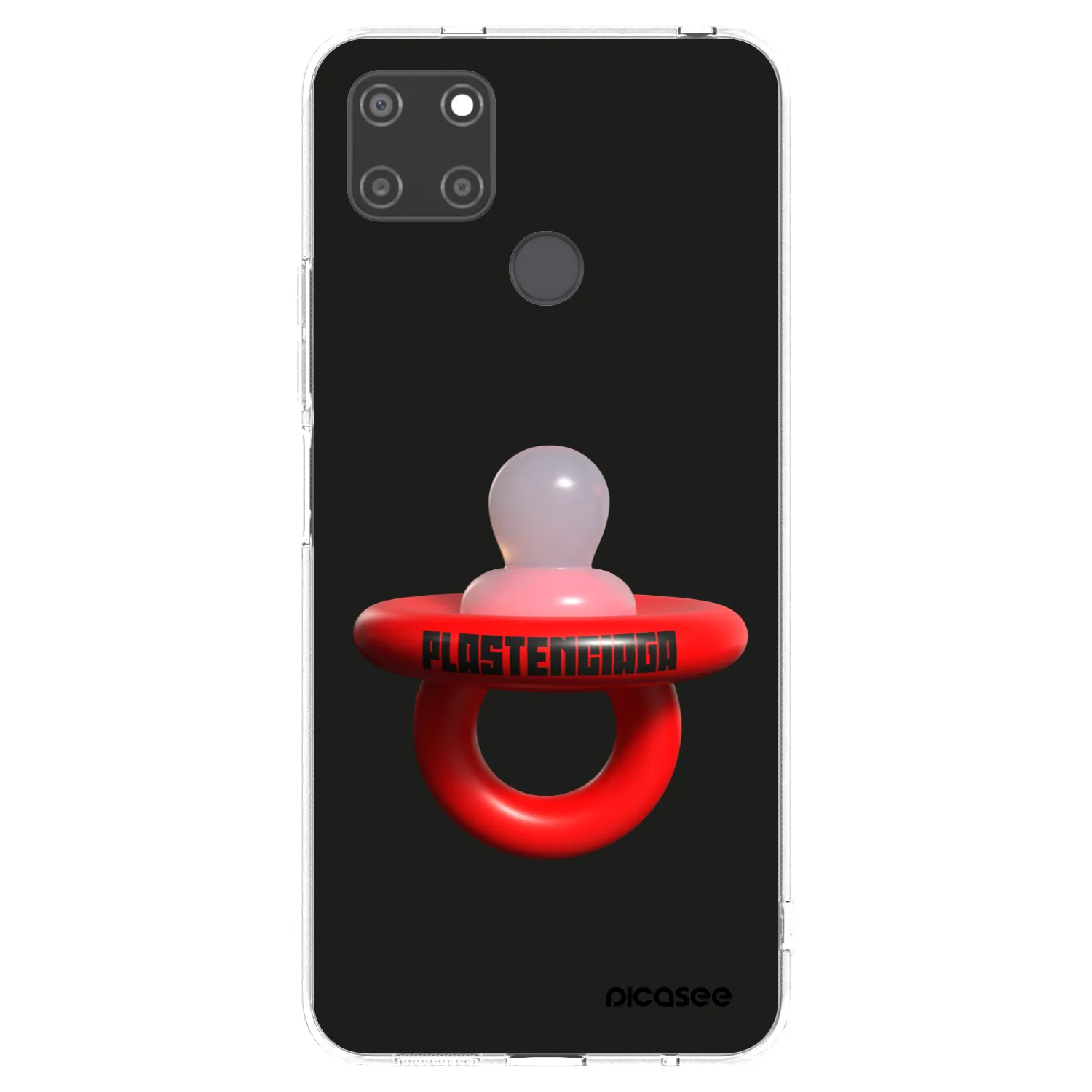 Picasee Realme C21Y Hülle - Transparentes Silikon - Le Dudel