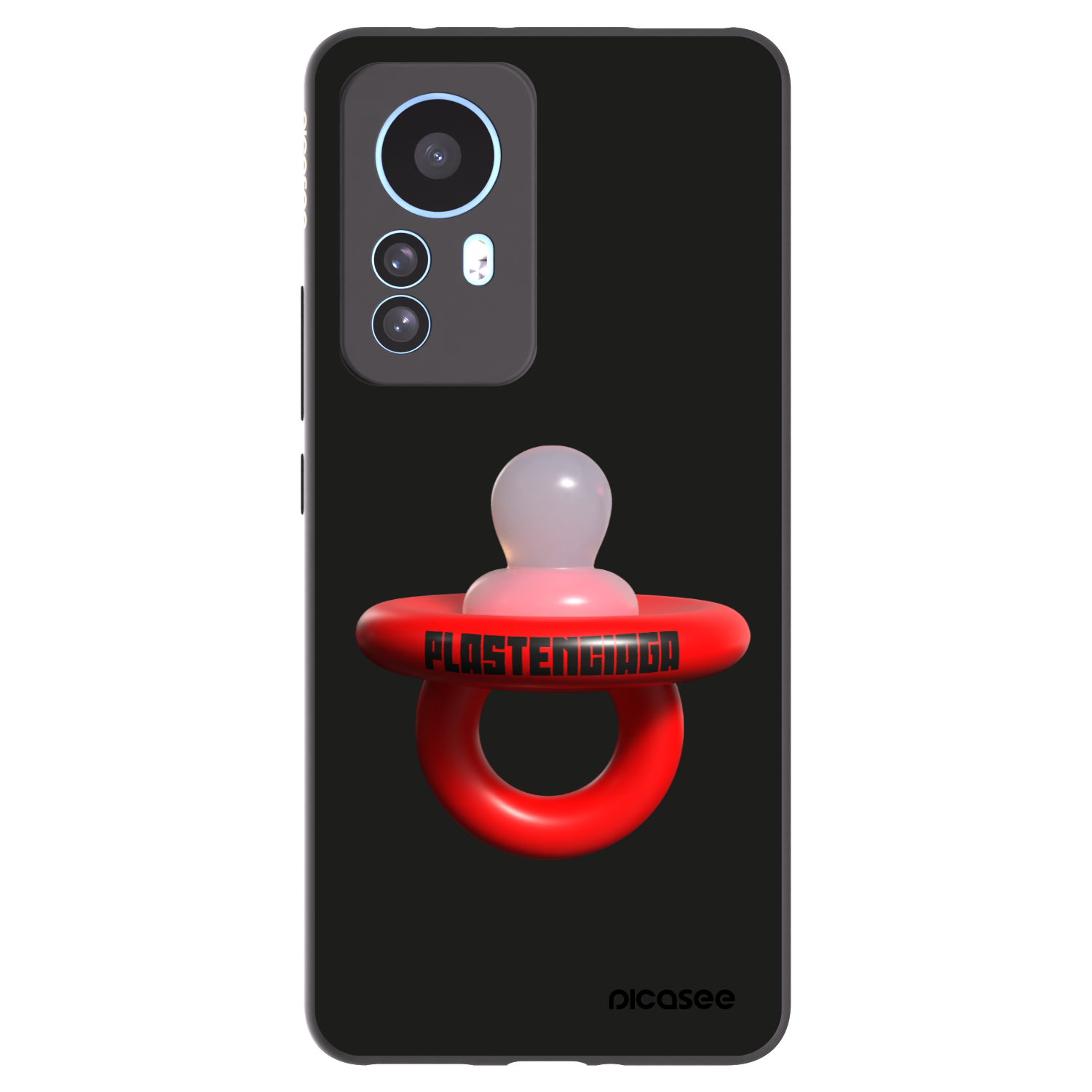 Picasee Xiaomi 12T Pro Hülle - Schwarzes Silikon - Le Dudel