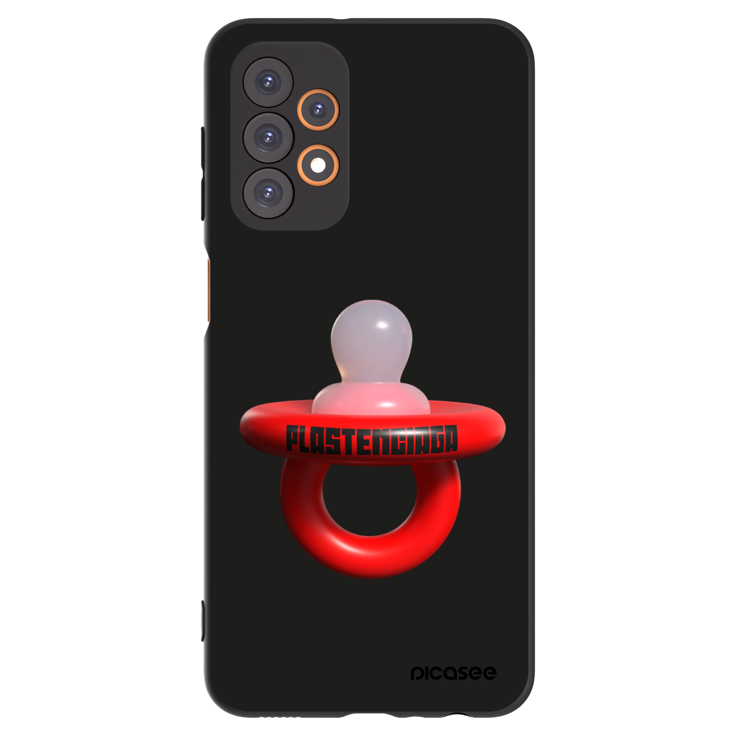 Picasee Samsung Galaxy A23 A235F 4G Hülle - Schwarzes Silikon - Le Dudel