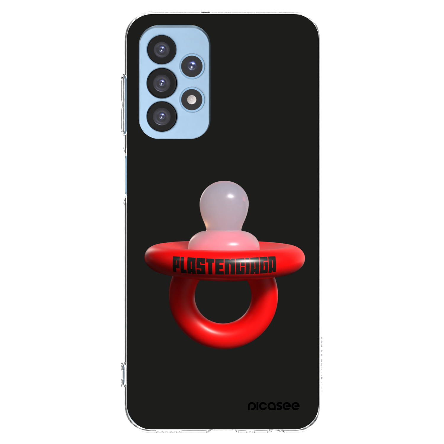 Picasee Samsung Galaxy A23 A235F 4G Hülle - Transparentes Silikon - Le Dudel
