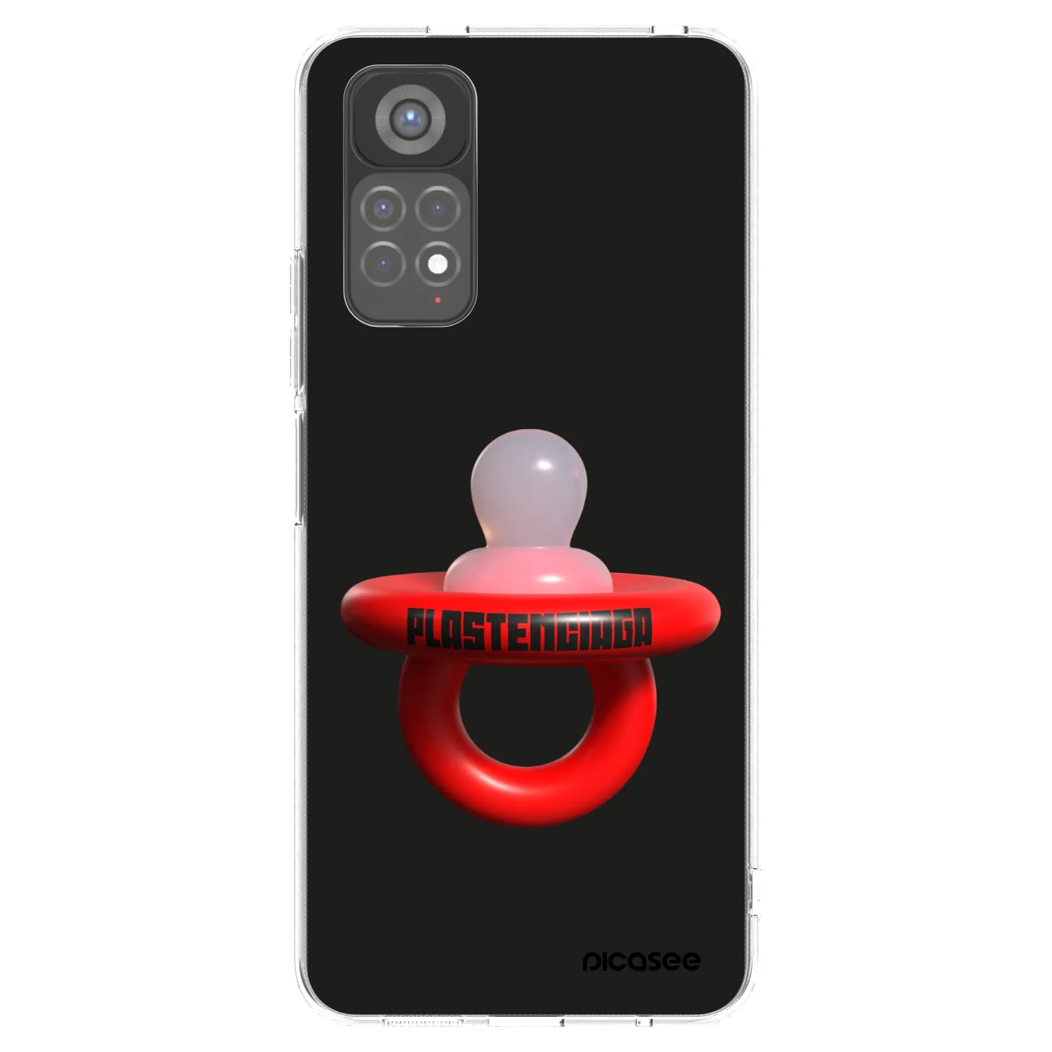 Picasee Xiaomi Redmi Note 11S 5G Hülle - Transparentes Silikon - Le Dudel