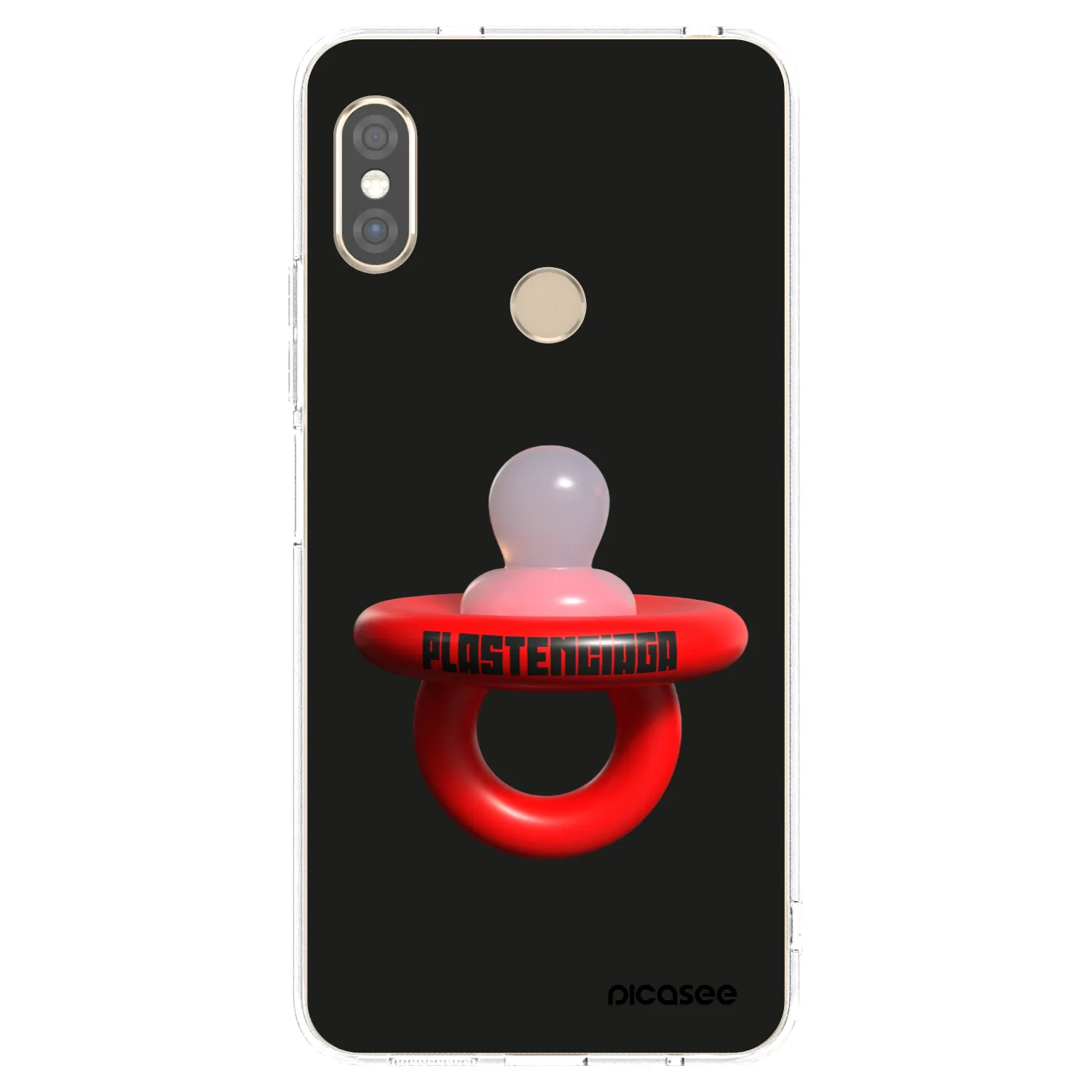 Picasee Xiaomi Redmi Note 5 Global Hülle - Transparentes Silikon - Le Dudel