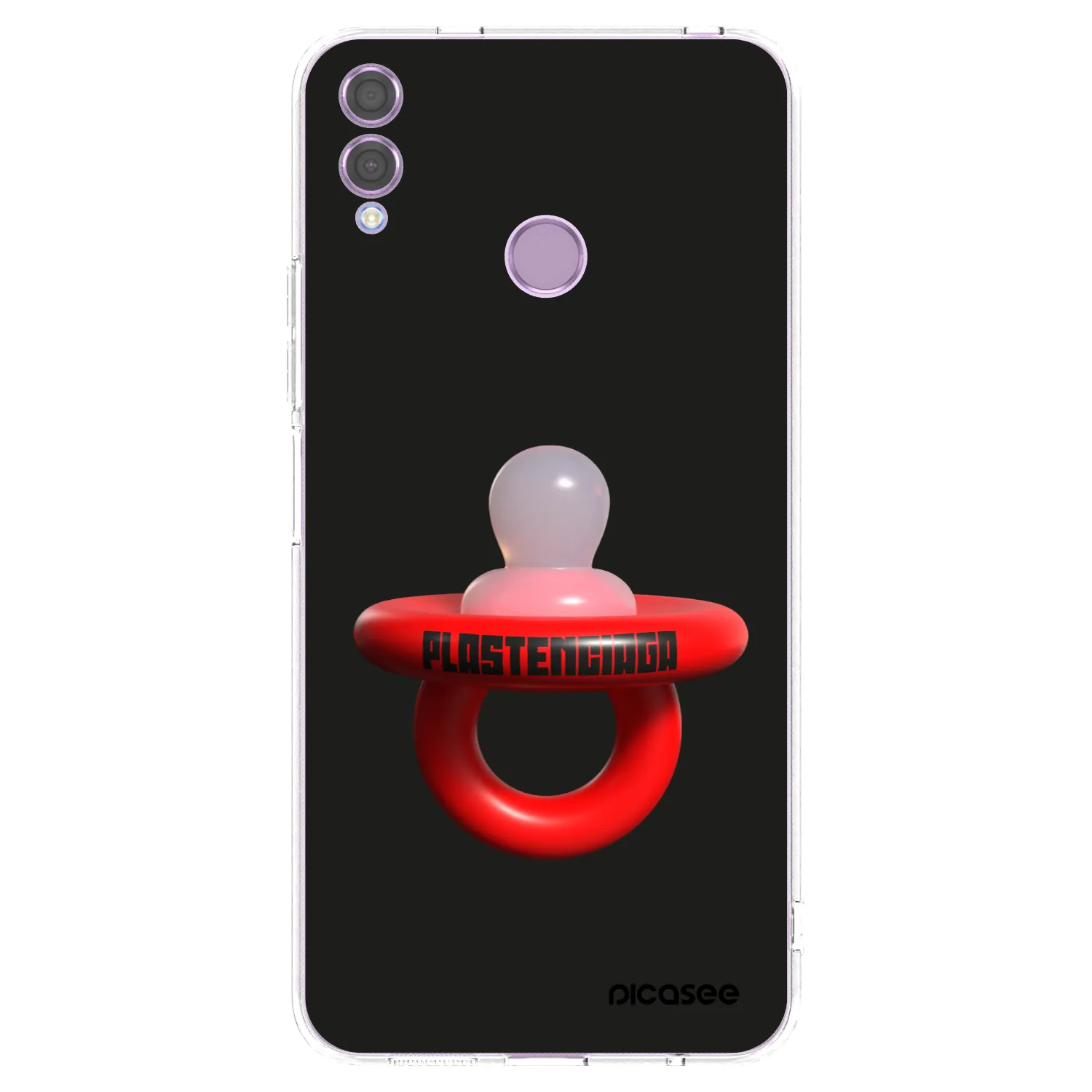 Picasee Honor 8X Hülle - Transparentes Silikon - Le Dudel