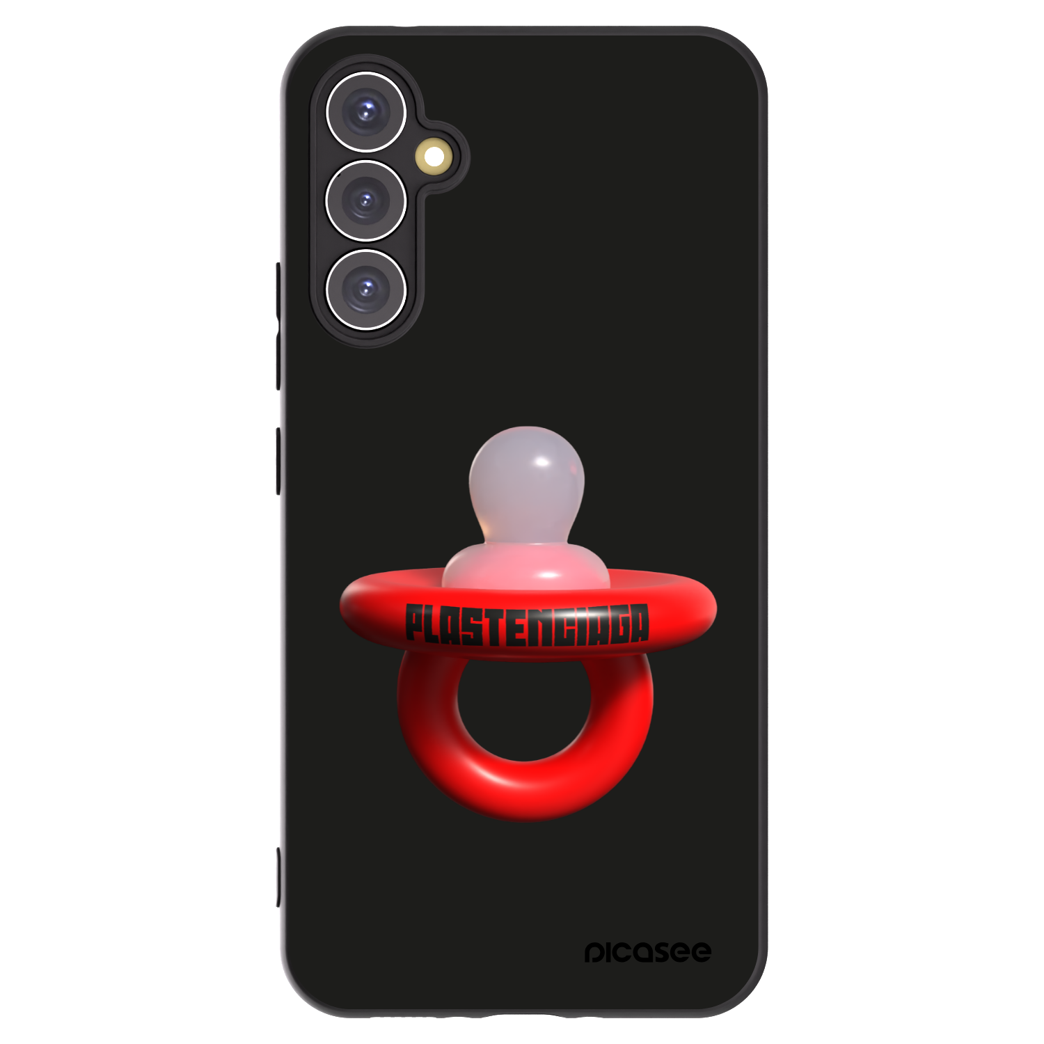 Picasee Samsung Galaxy A34 5G A346B Hülle - Schwarzes Silikon - Le Dudel