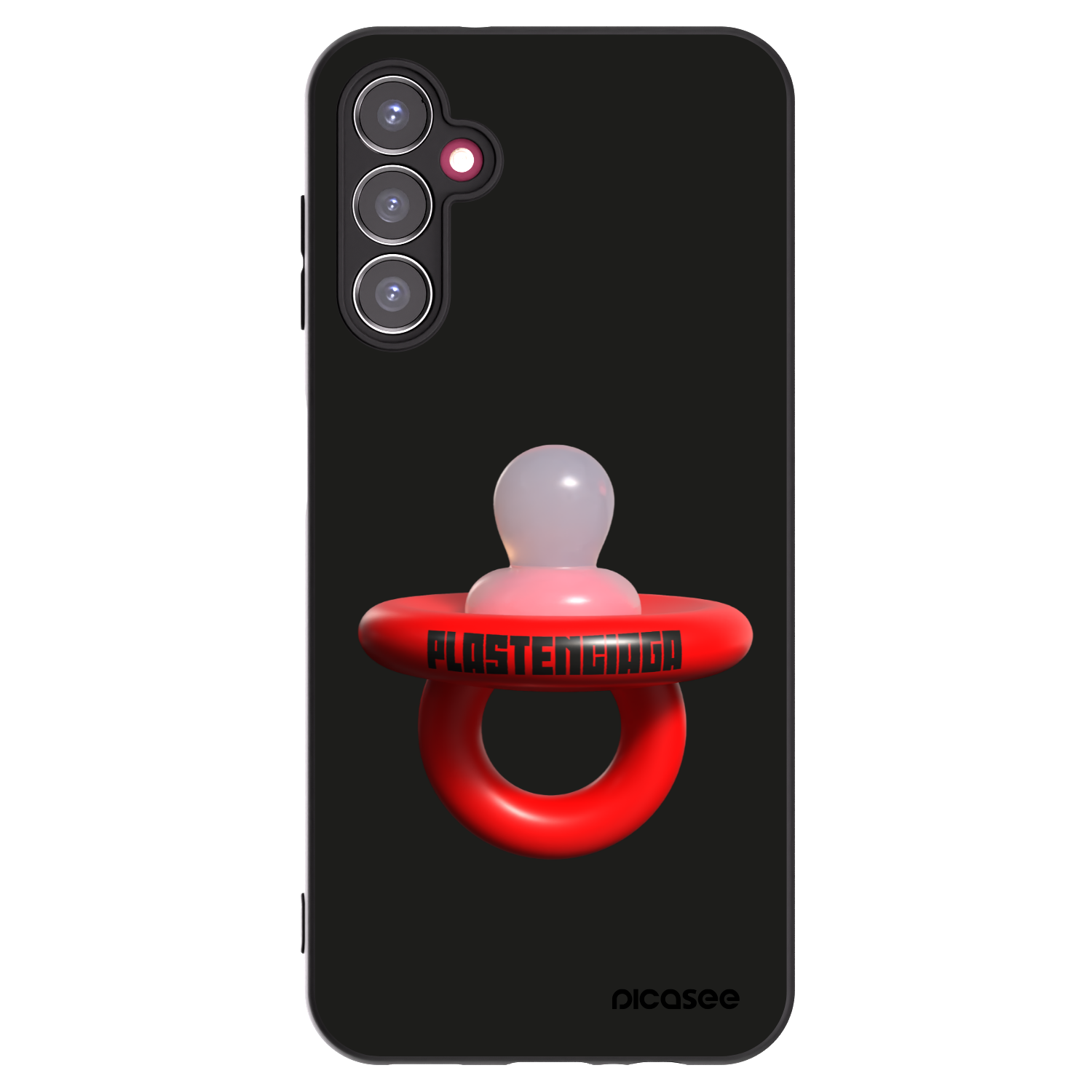 Picasee Samsung Galaxy A14 4G A145R Hülle - Schwarzes Silikon - Le Dudel