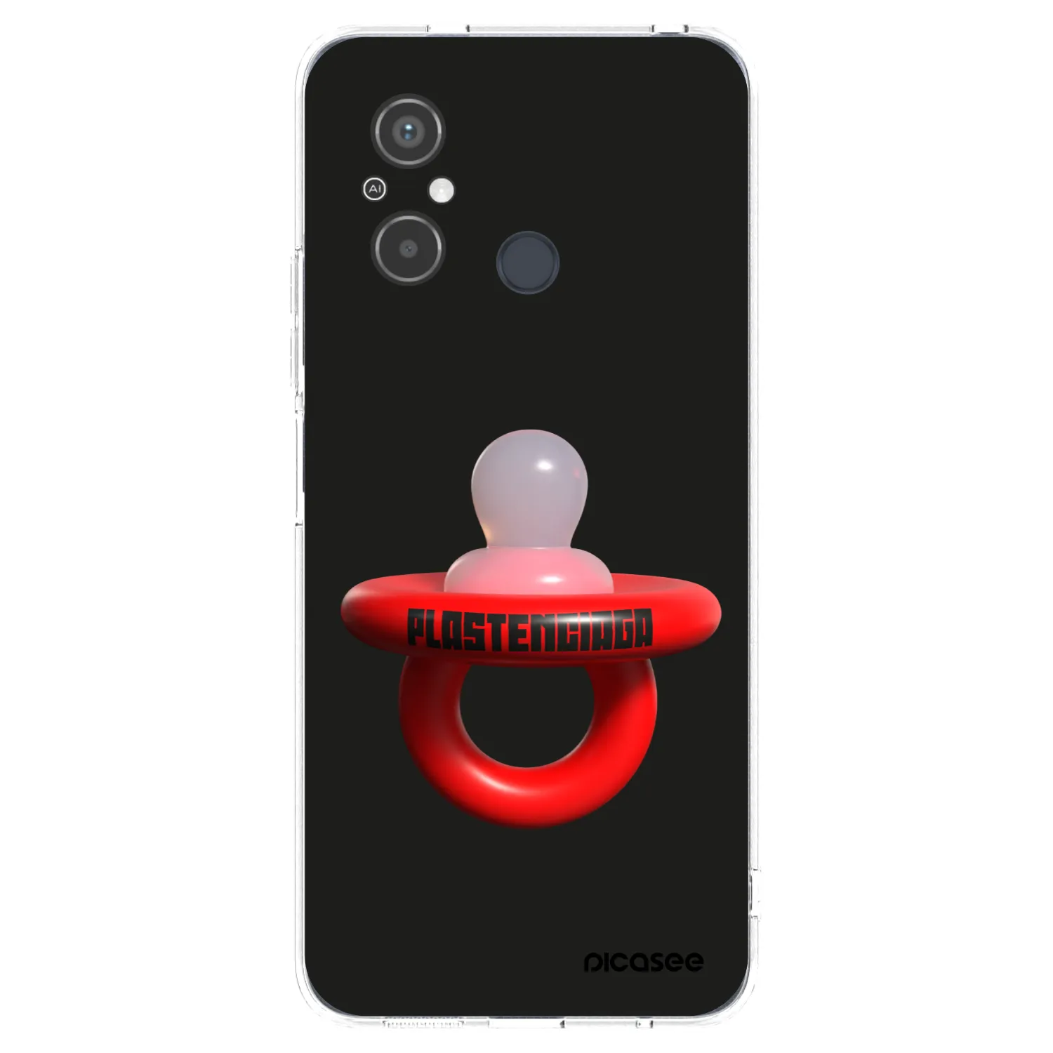 Picasee Xiaomi Redmi 12C Hülle - Transparentes Silikon - Le Dudel