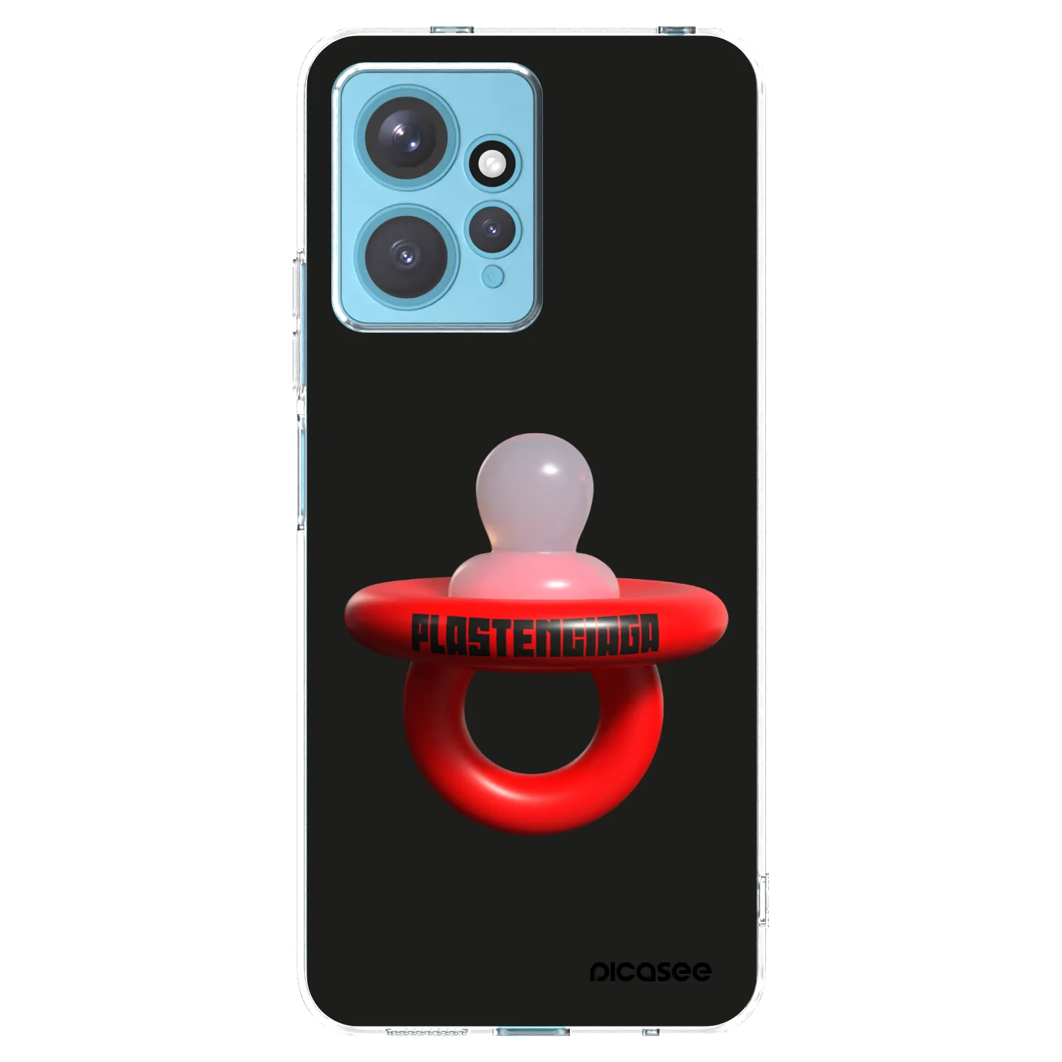 Picasee Xiaomi Redmi Note 12 4G Hülle - Transparentes Silikon - Le Dudel