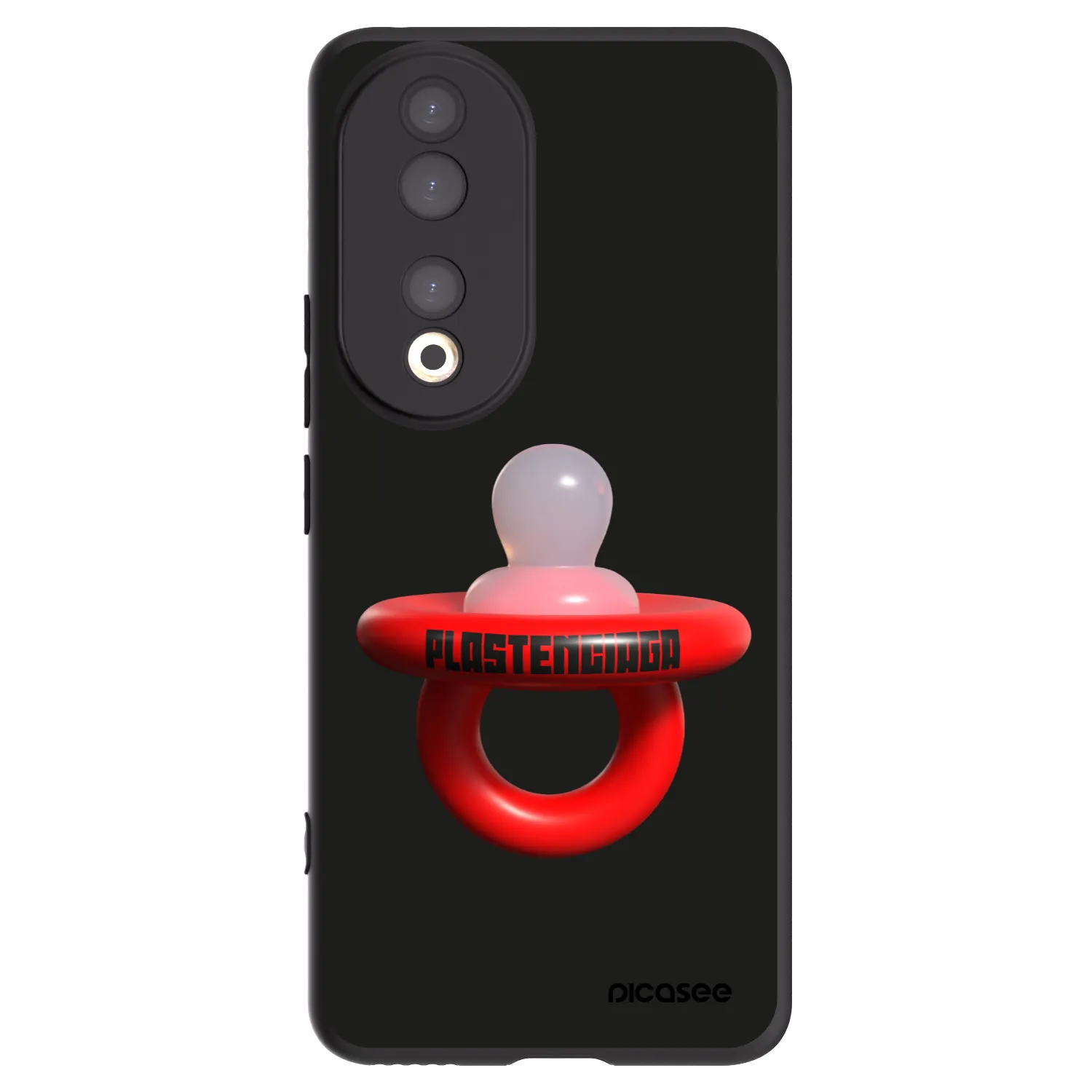 Picasee Honor 90 5G Hülle - Schwarzes Silikon - Le Dudel