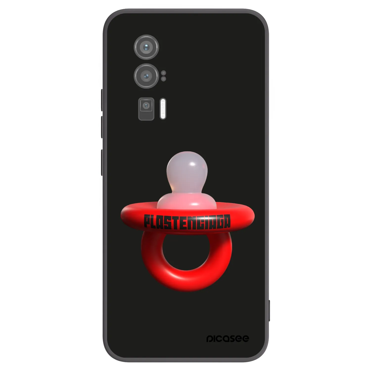 Picasee Xiaomi Poco F5 Pro 5G Hülle - Schwarzes Silikon - Le Dudel