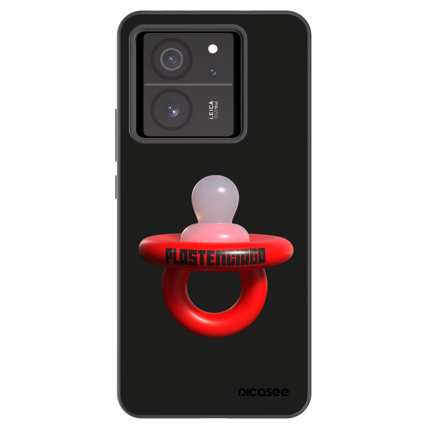 Picasee Xiaomi 13T Pro Hülle - Schwarzes Silikon - Le Dudel