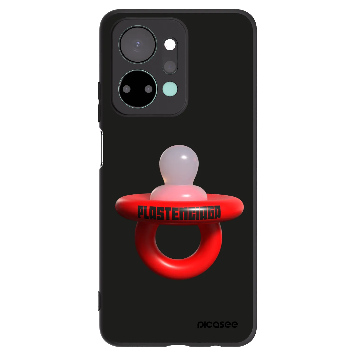 Picasee Honor X7a Hülle - Schwarzes Silikon - Le Dudel