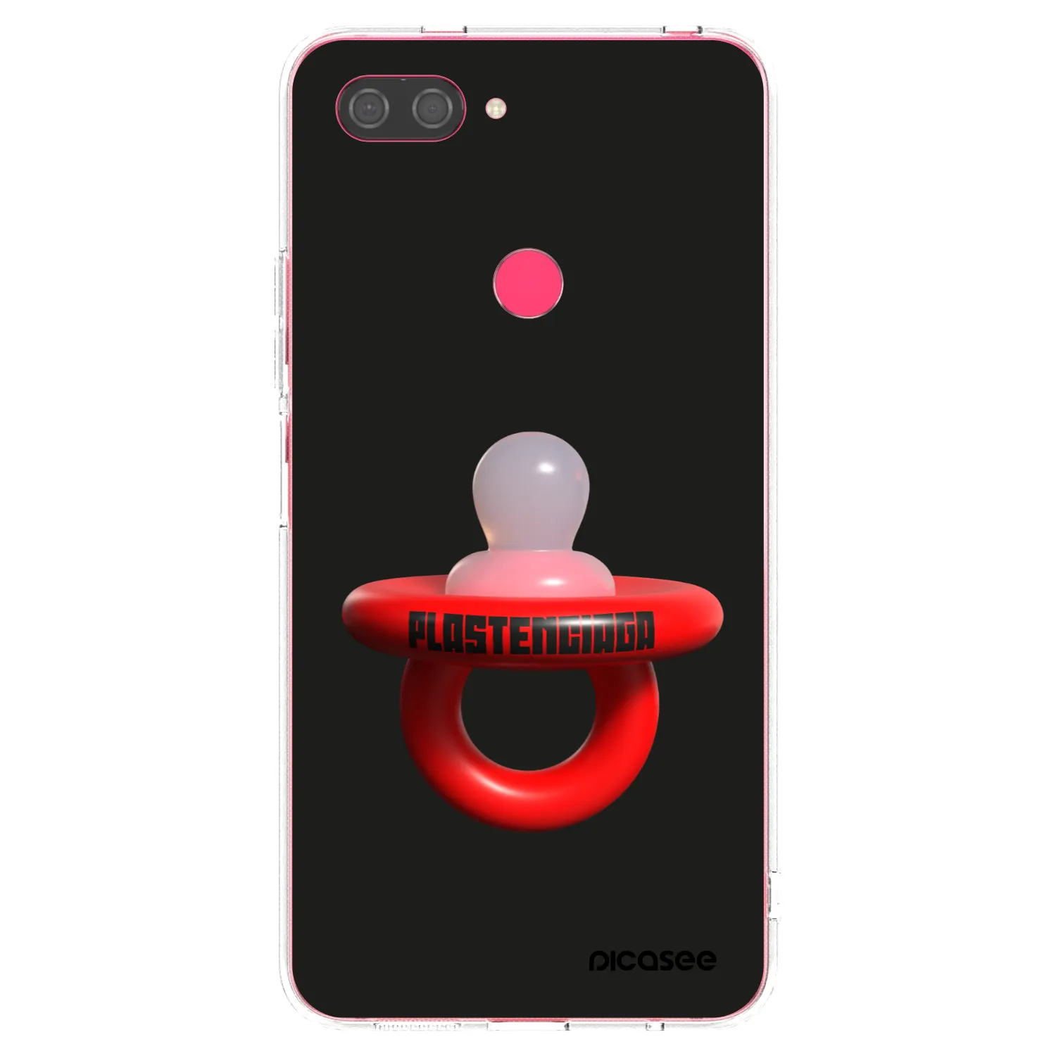 Picasee Xiaomi Mi 8 Lite Hülle - Transparentes Silikon - Le Dudel