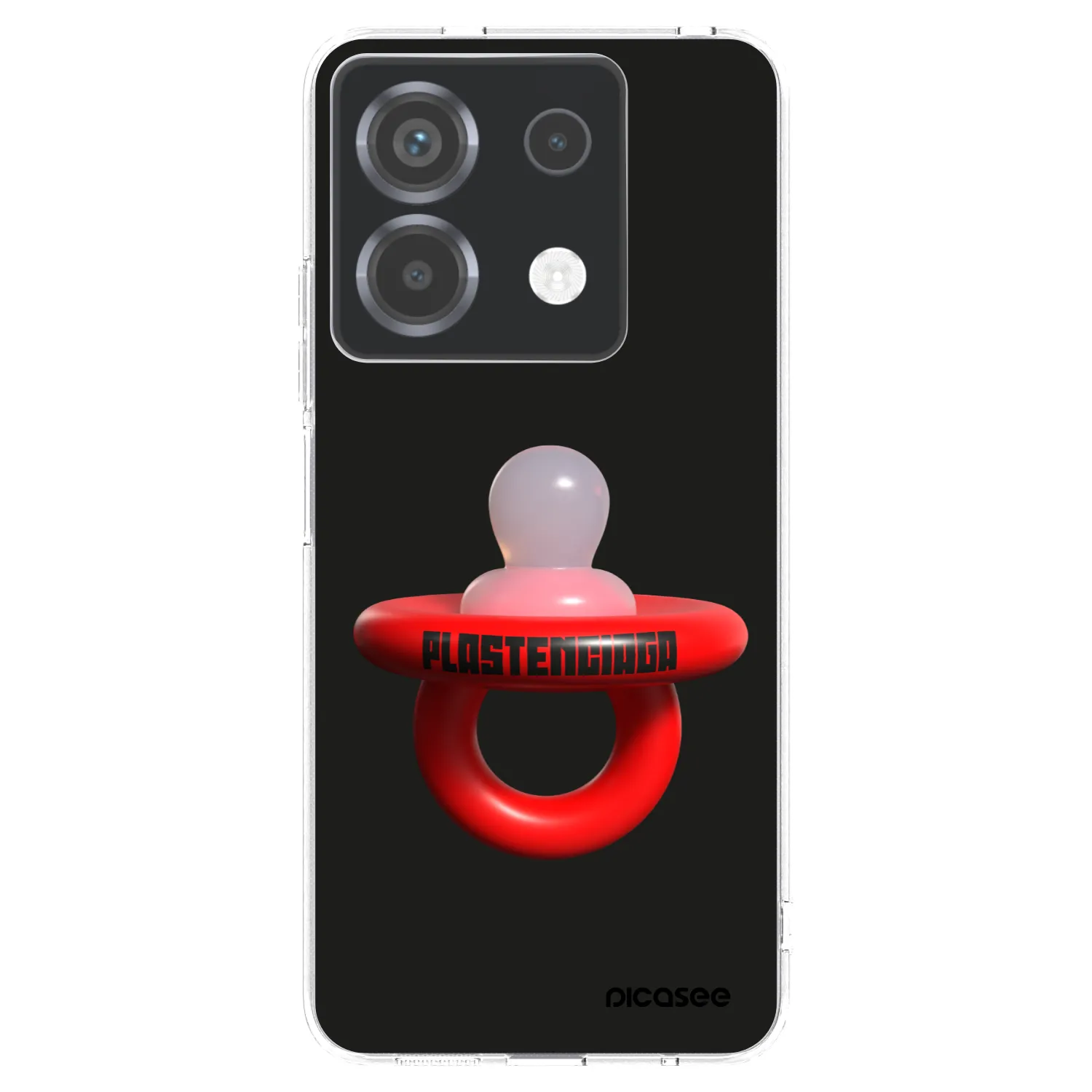 Picasee Xiaomi Poco X6 Hülle - Transparentes Silikon - Le Dudel