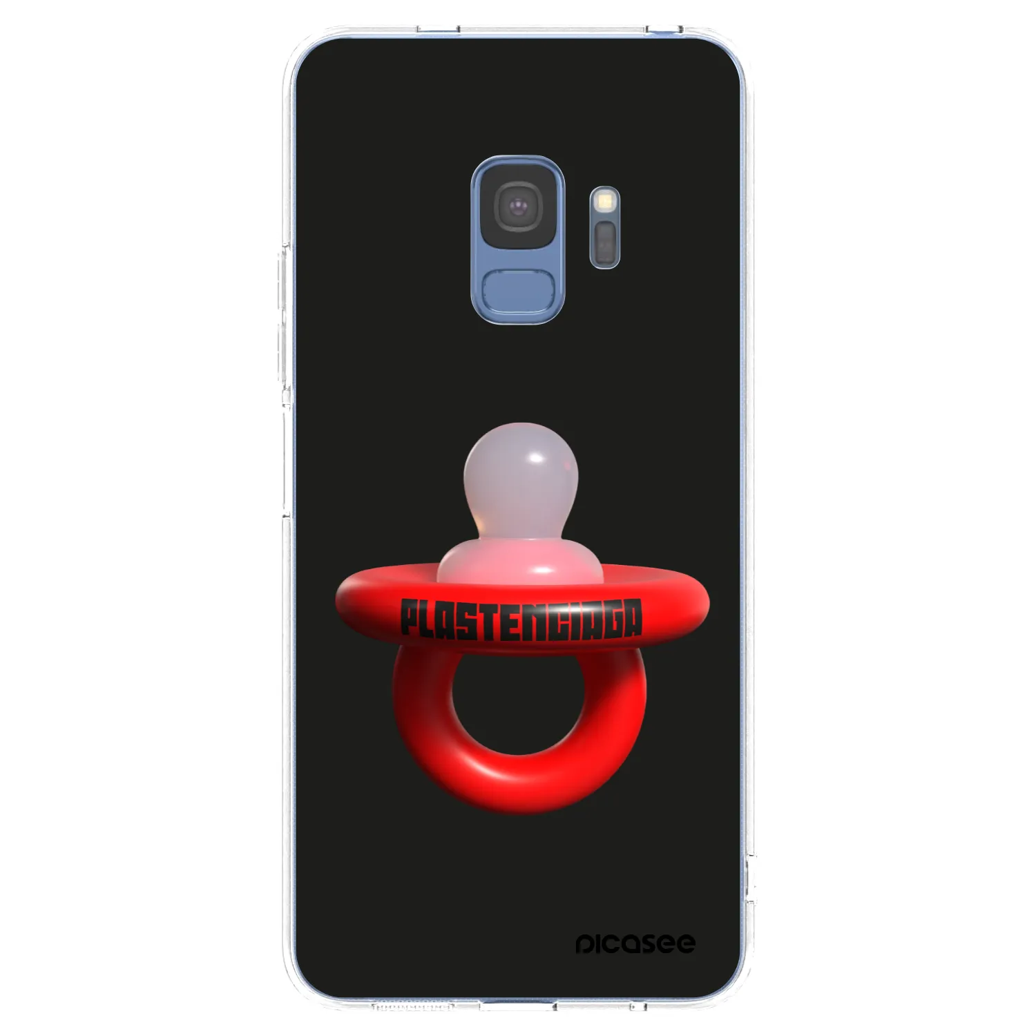 Picasee Samsung Galaxy S9 G960F Hülle - Transparentes Silikon - Le Dudel