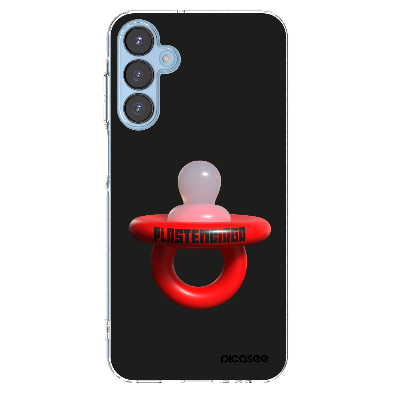 Picasee Samsung Galaxy A15 A156B 5G Hülle - Transparentes Silikon - Le Dudel