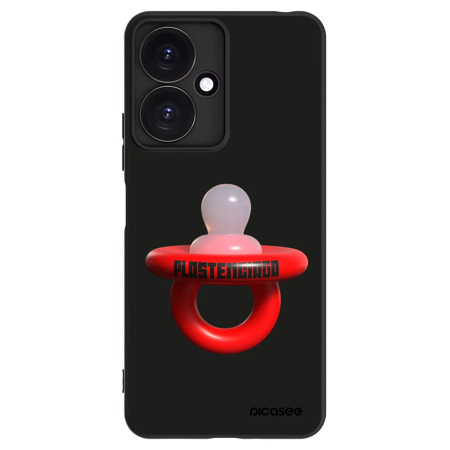 Picasee Xiaomi Redmi 13C 5G Hülle - Schwarzes Silikon - Le Dudel