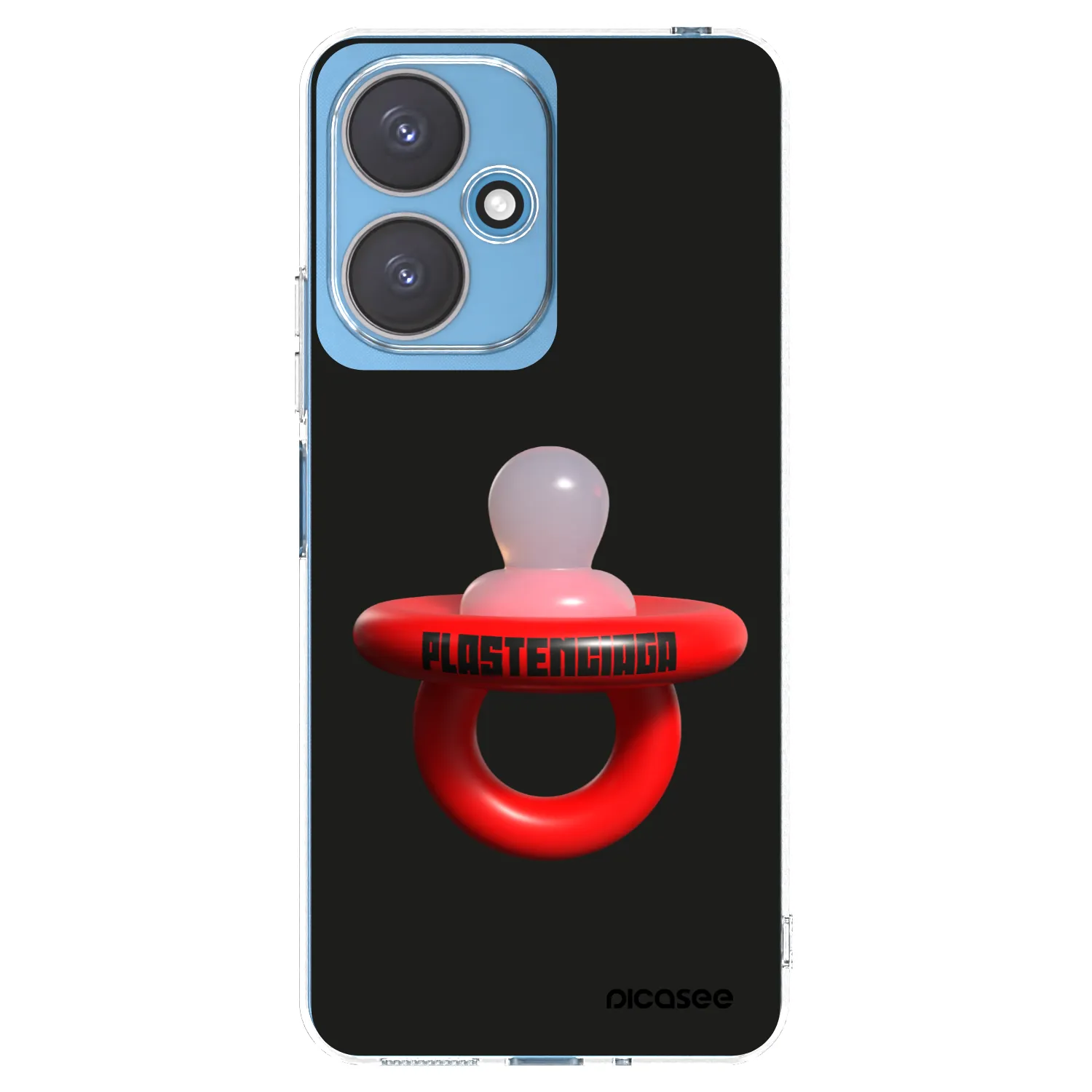 Picasee Xiaomi Redmi 13C 5G Hülle - Transparentes Silikon - Le Dudel