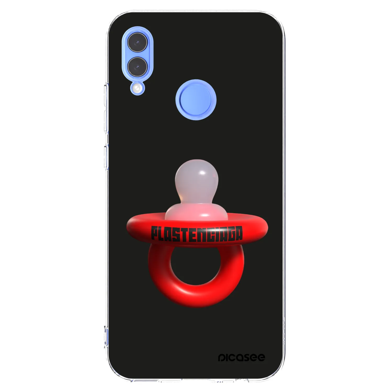 Picasee Huawei P Smart 2019 Hülle - Transparentes Silikon - Le Dudel