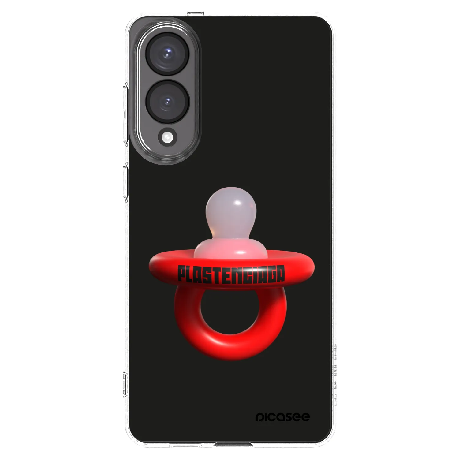Picasee Samsung Galaxy S25 Edge 5G Hülle - Transparentes Silikon - Le Dudel