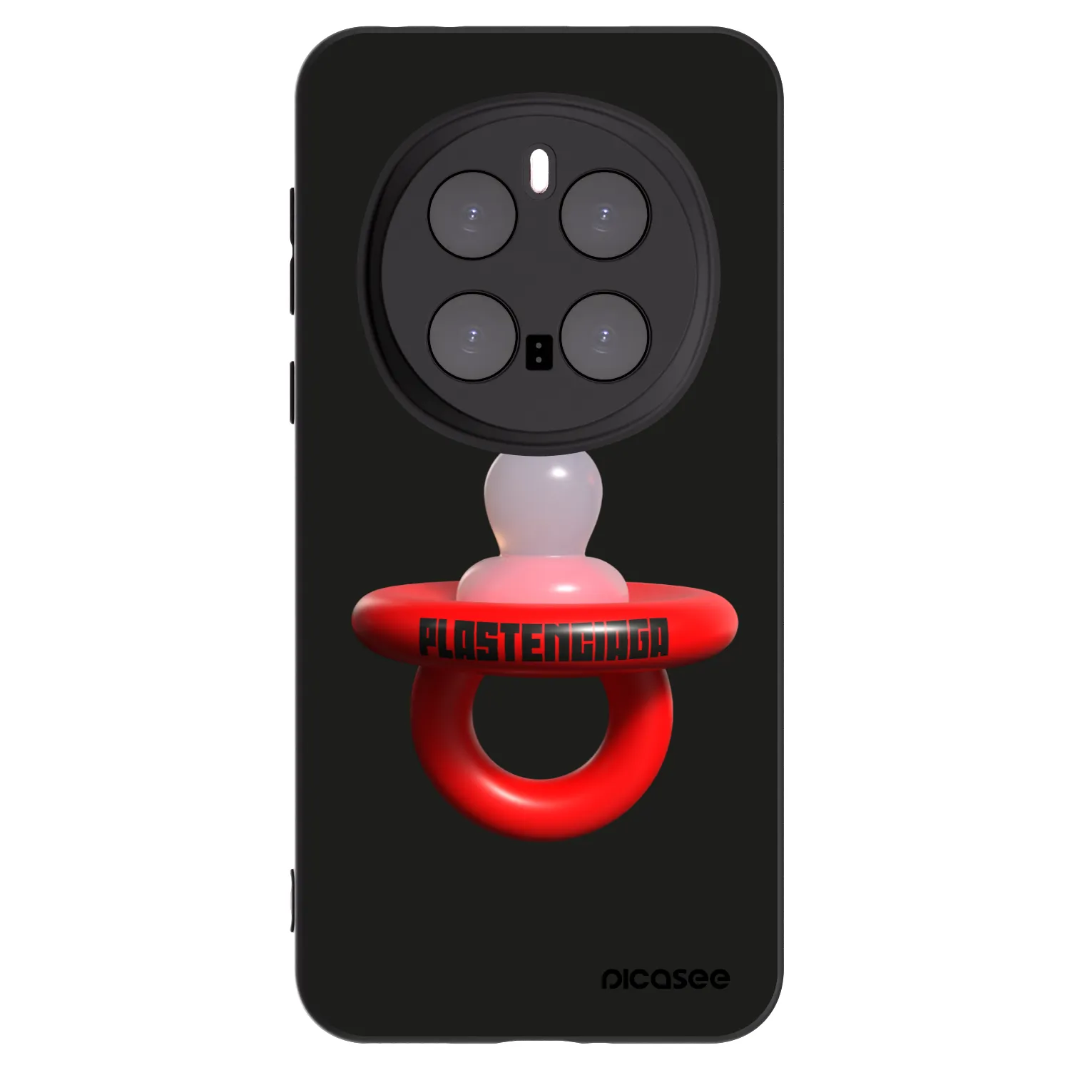 Picasee Honor Magic7 Pro 5G Hülle - Schwarzes Silikon - Le Dudel