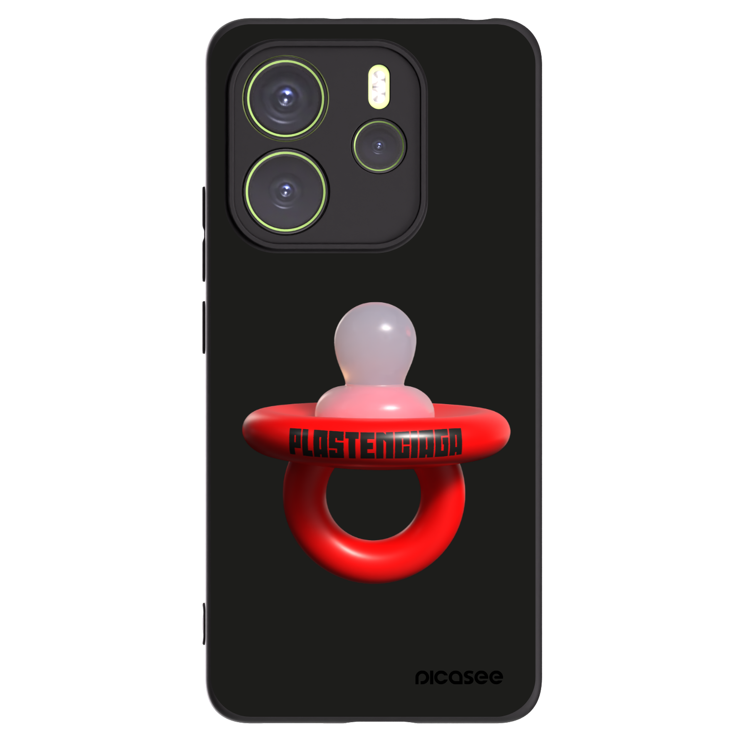 Picasee Xiaomi Redmi Note 14 4G Hülle - Schwarzes Silikon - Le Dudel