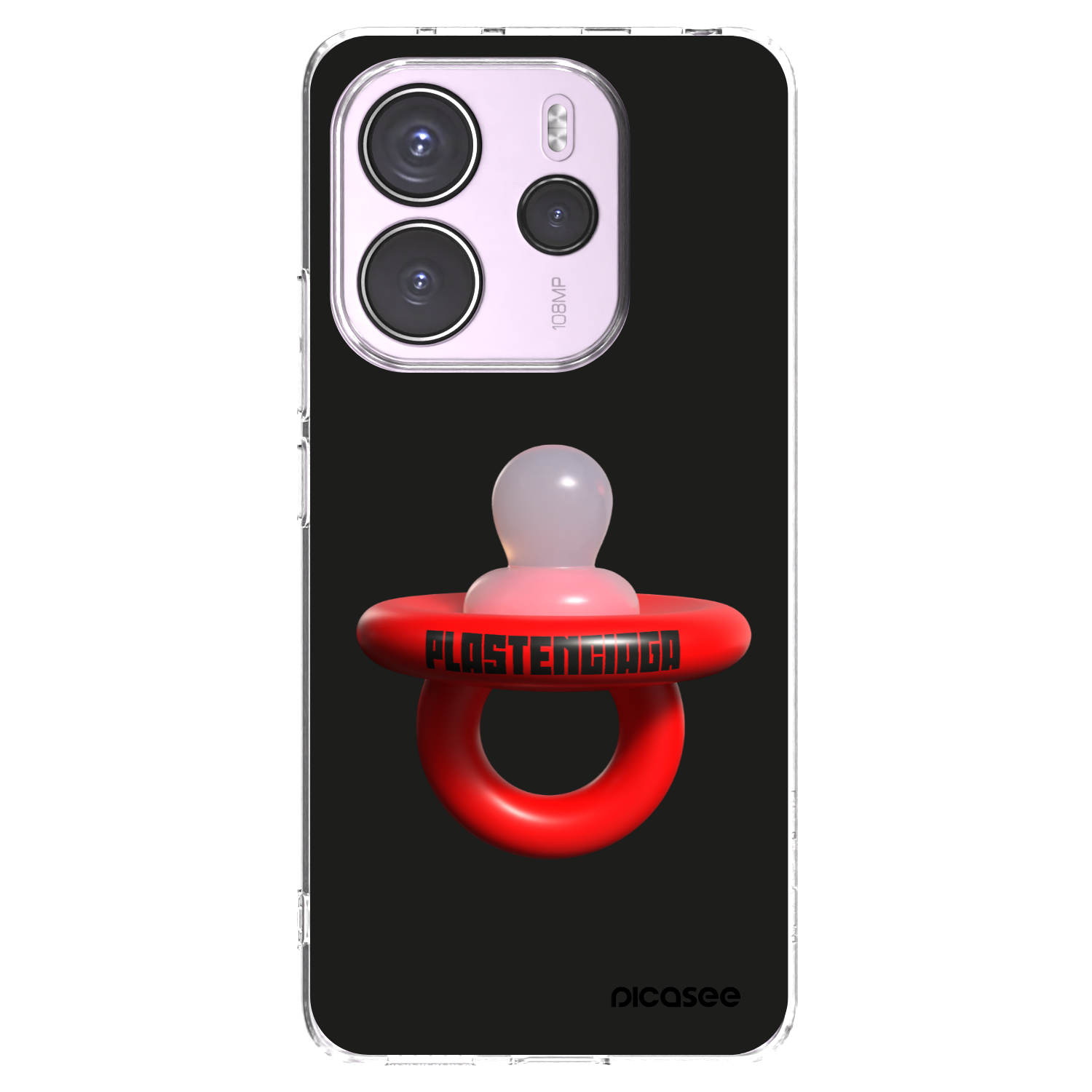 Picasee Xiaomi Redmi Note 14 4G Hülle - Transparentes Silikon - Le Dudel