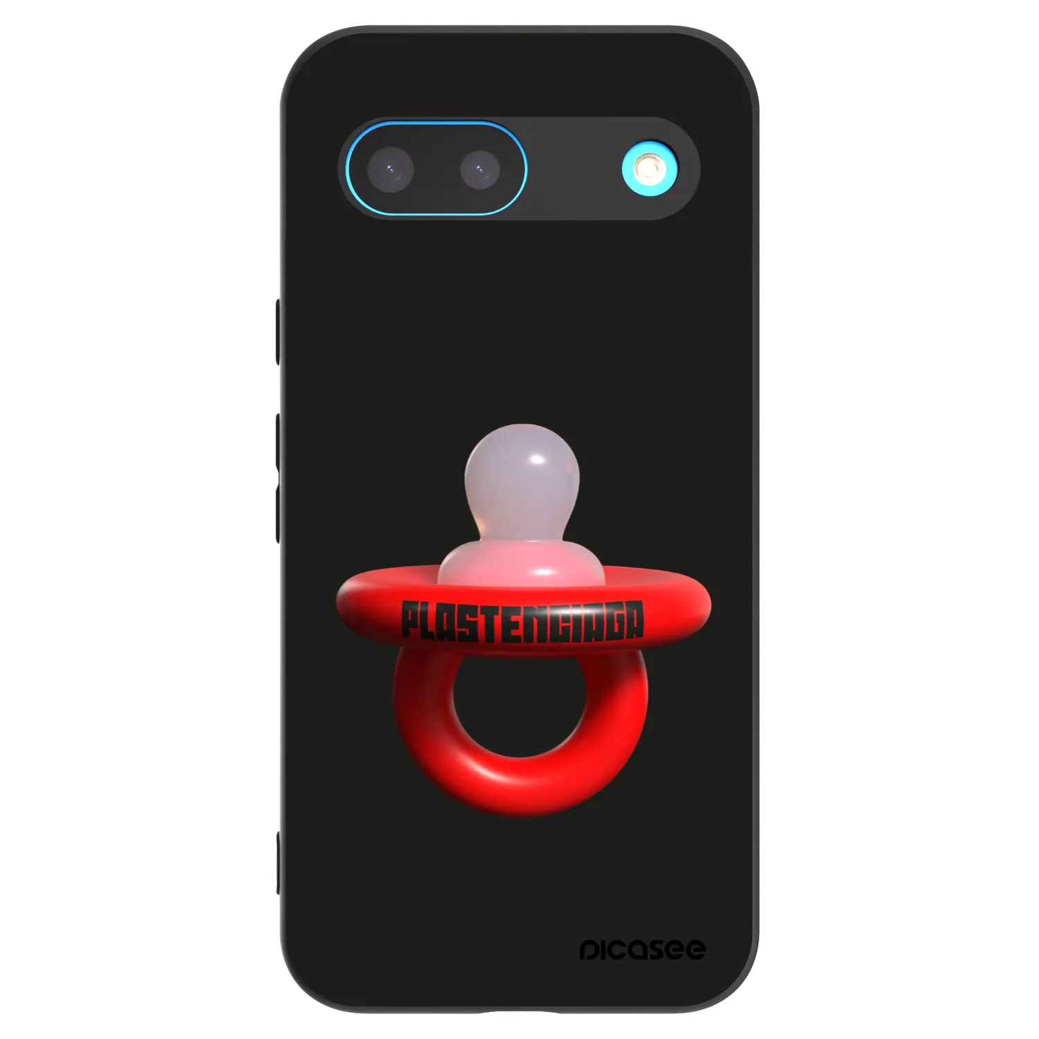 Picasee Google Pixel 8 Hülle - Schwarzes Silikon - Le Dudel