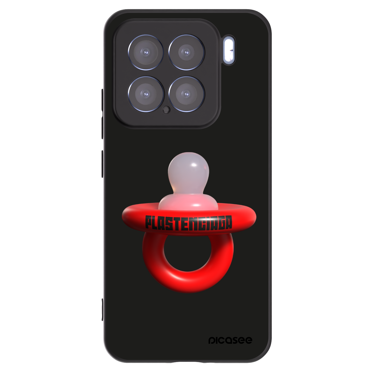 Picasee Xiaomi 15 Hülle - Schwarzes Silikon - Le Dudel