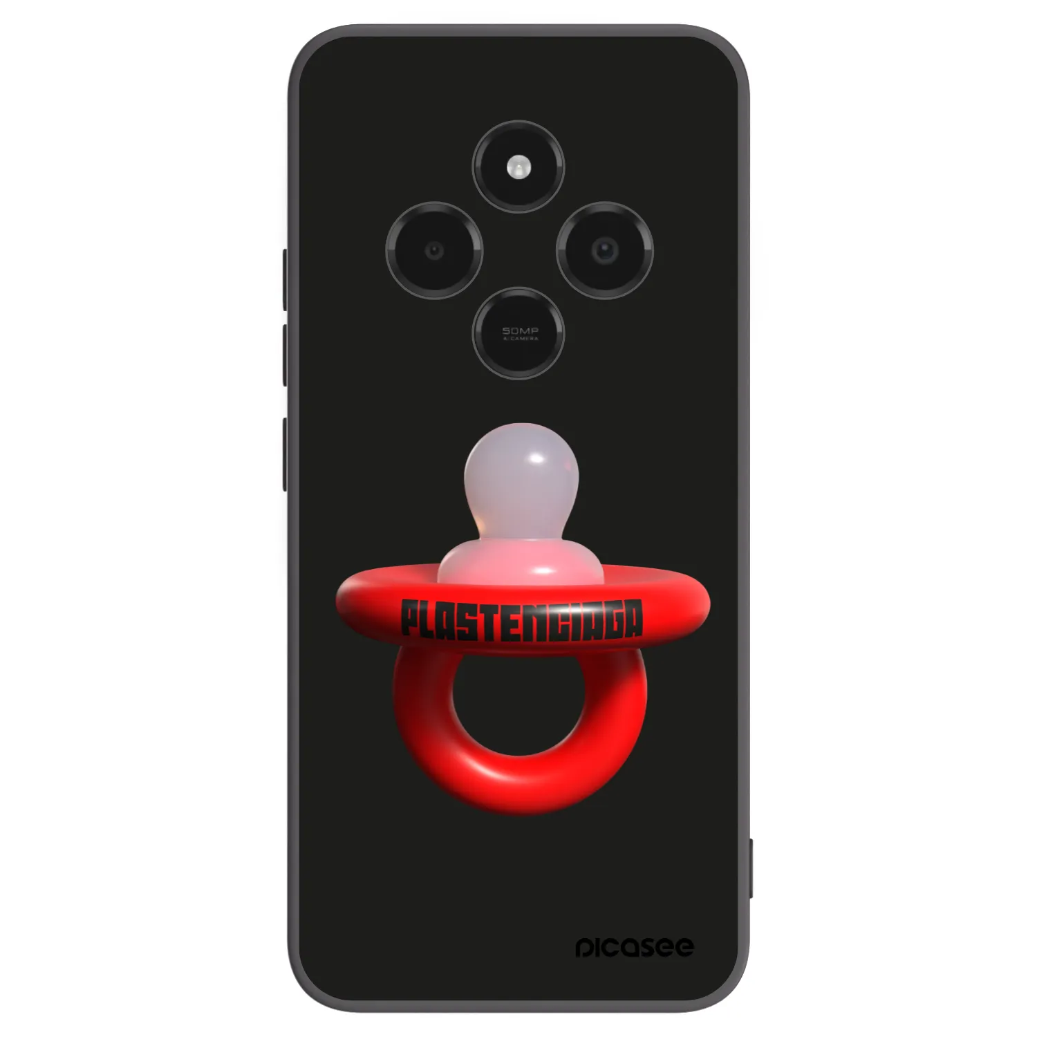 Picasee Xiaomi Poco C75 Hülle - Schwarzes Silikon - Le Dudel