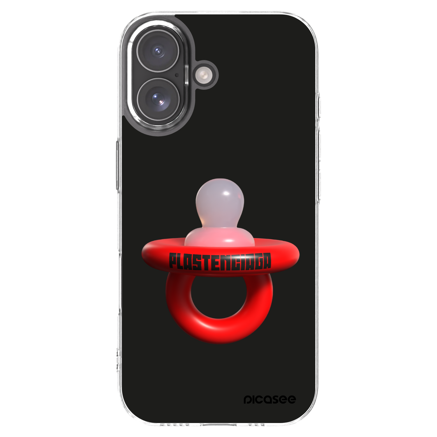 Picasee Apple iPhone 17 Hülle - Transparentes Silikon - Le Dudel