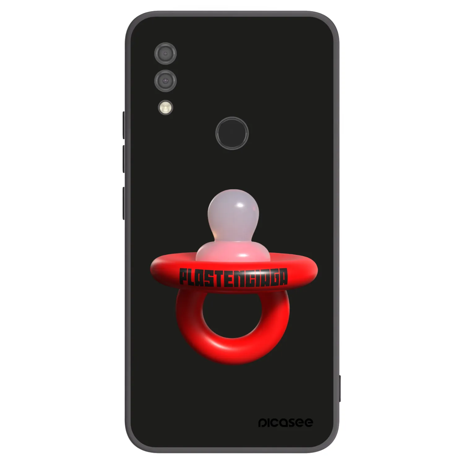 Picasee Xiaomi Redmi 7 Hülle - Schwarzes Silikon - Le Dudel