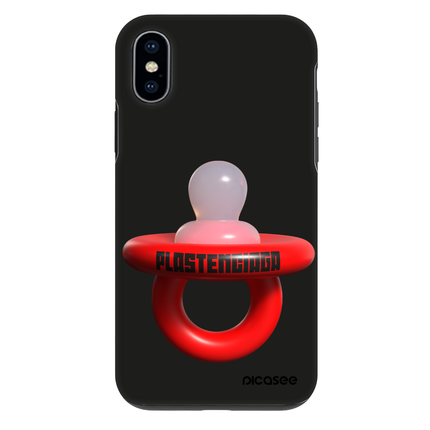 Picasee Fashion Case für Apple iPhone X/XS - Le Dudel