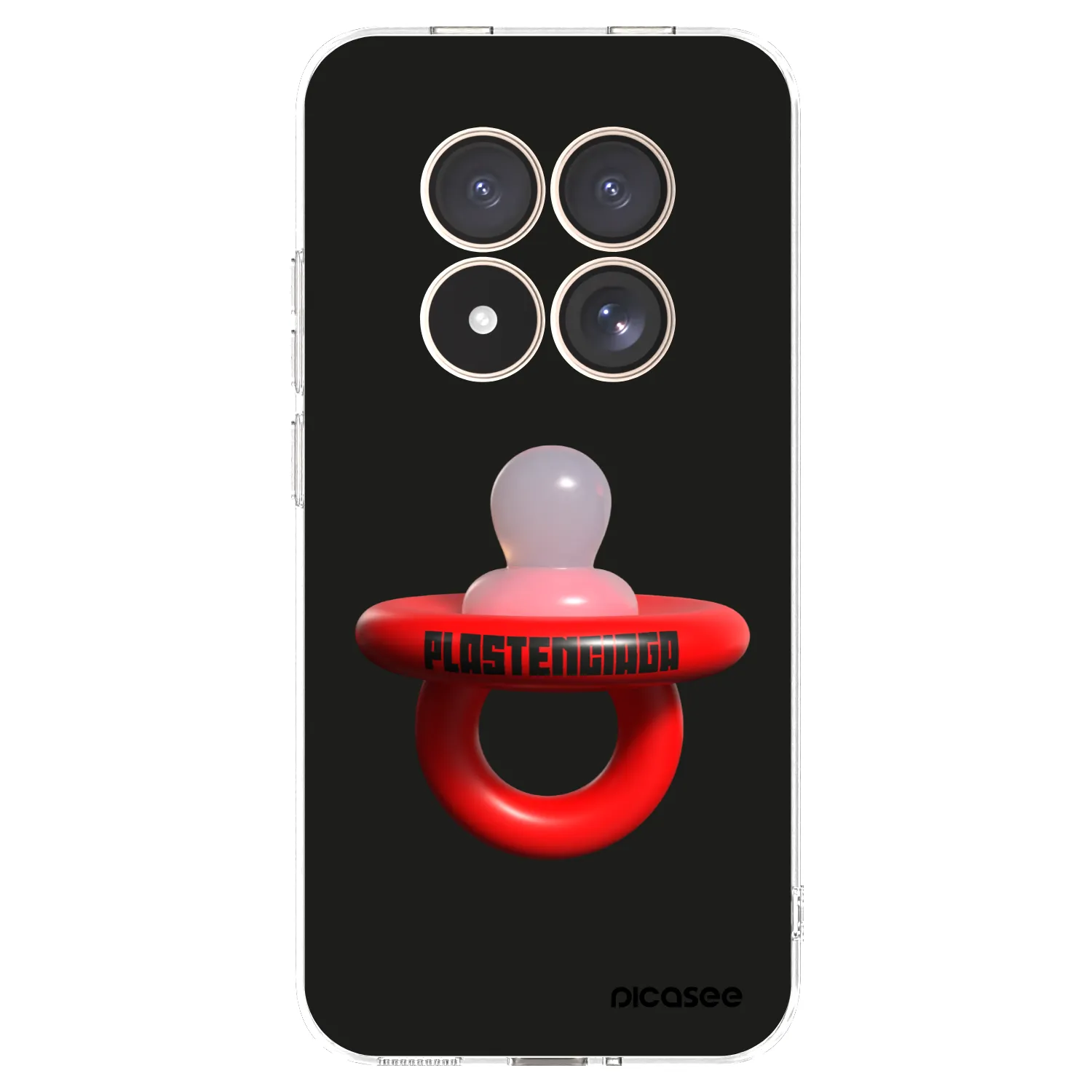 Picasee Xiaomi Redmi Note 15 Pro 4G Hülle - Transparentes Silikon - Le Dudel