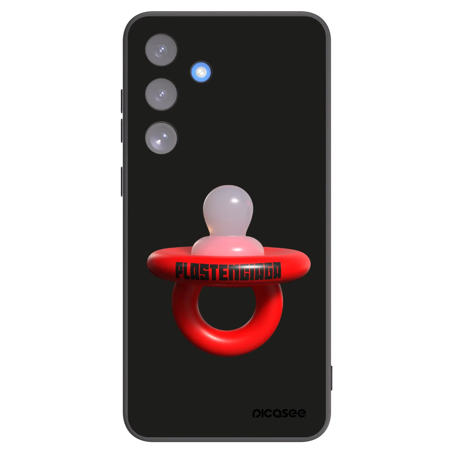 Picasee Samsung Galaxy S25 FE 5G Hülle - Schwarzes Silikon - Le Dudel