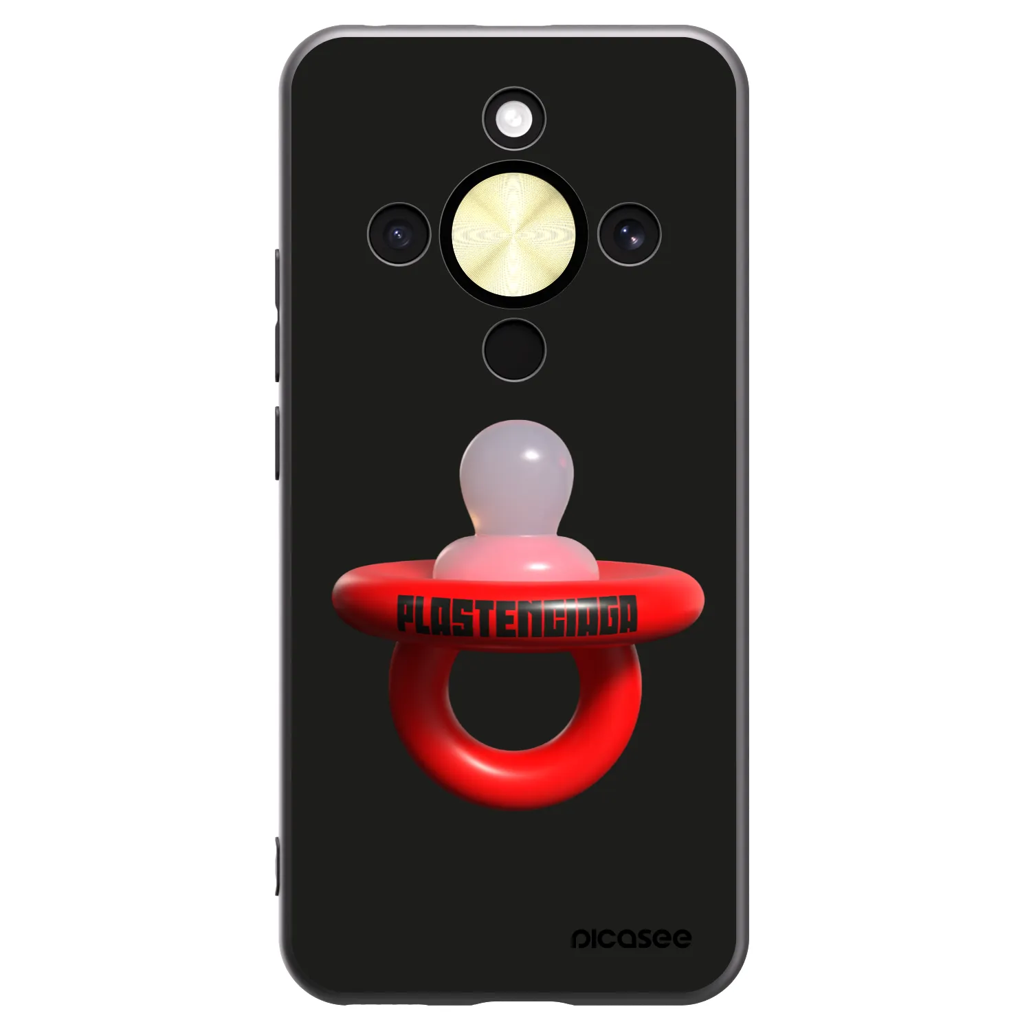 Picasee Honor Magic8 Lite 5G Hülle - Schwarzes Silikon - Le Dudel