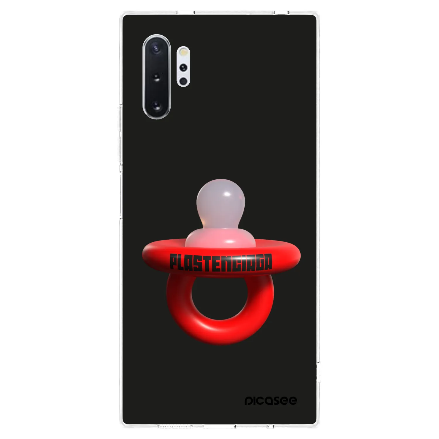 Picasee Samsung Galaxy Note 10+ N975F Hülle - Transparentes Silikon - Le Dudel