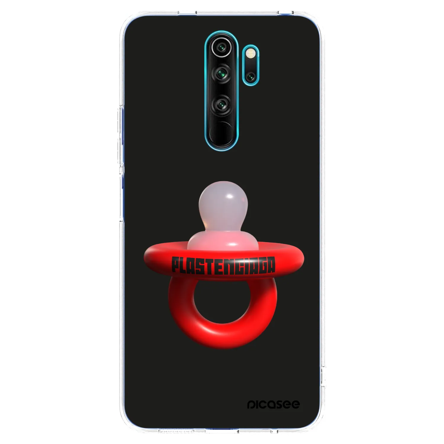 Picasee Xiaomi Redmi Note 8 Pro Hülle - Transparentes Silikon - Le Dudel