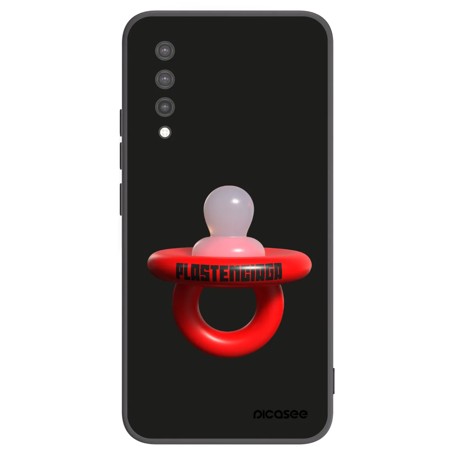 Picasee Xiaomi Mi 9 Lite Hülle - Schwarzes Silikon - Le Dudel