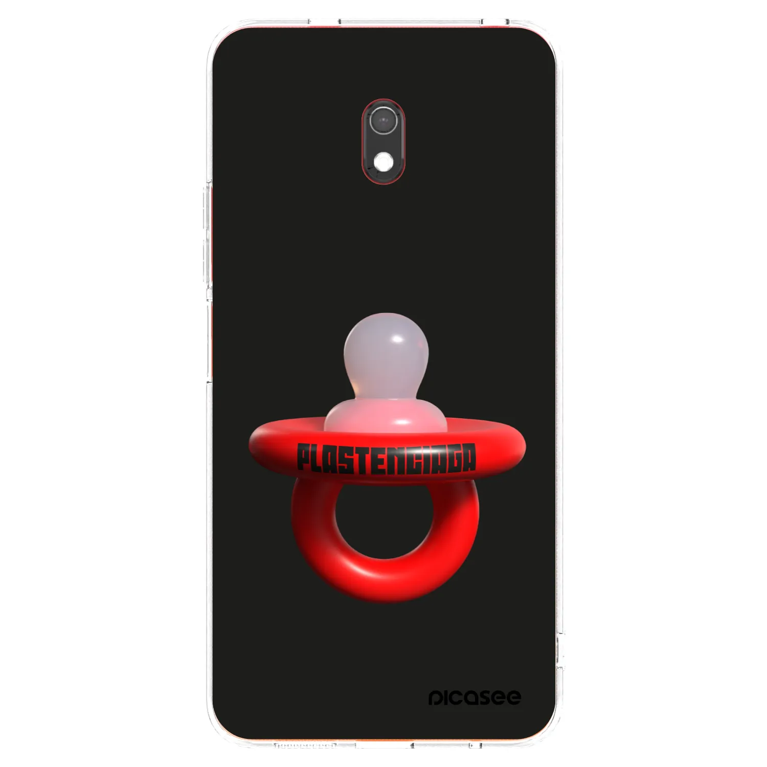 Picasee Xiaomi Redmi 8A Hülle - Transparentes Silikon - Le Dudel