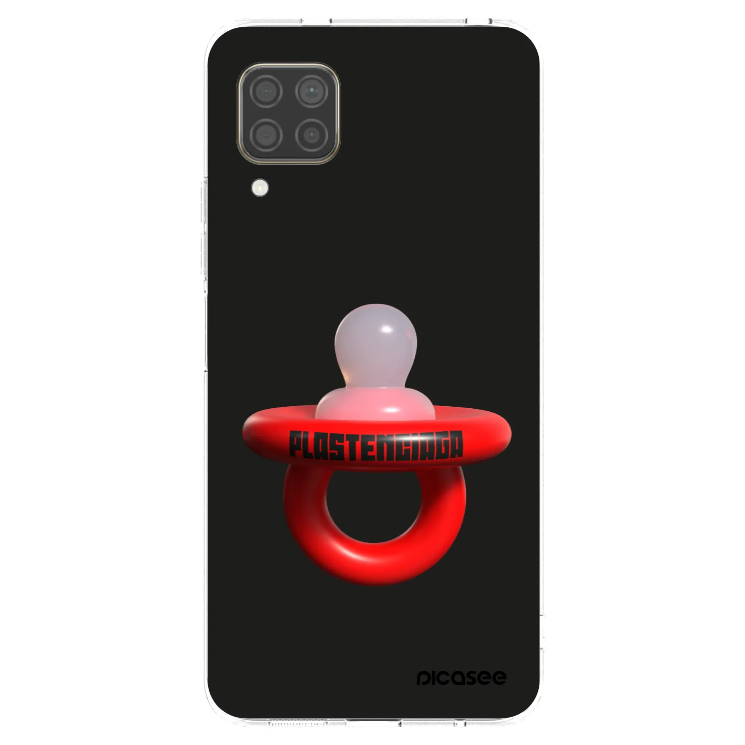 Picasee Huawei P40 Lite Hülle - Transparentes Silikon - Le Dudel