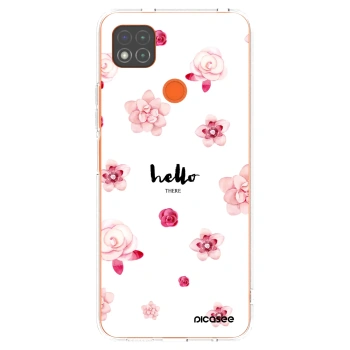 Picasee Xiaomi Redmi 9C Hülle - Transparentes Silikon - Hello there
