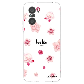Picasee Xiaomi Poco F3 Hülle - Transparentes Silikon - Hello there