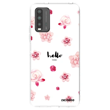 Picasee Xiaomi Redmi 9T Hülle - Schwarzes Silikon - Hello there