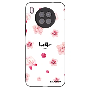 Picasee Huawei Nova 8i Hülle - Schwarzes Silikon - Hello there