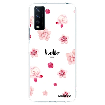Picasee Vivo Y11s Hülle - Transparentes Silikon - Hello there