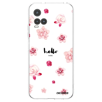 Picasee Vivo Y33s Hülle - Transparentes Silikon - Hello there
