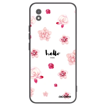 Picasee Realme C11 (2021) Hülle - Schwarzes Silikon - Hello there